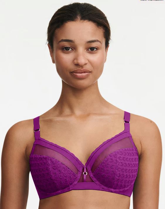 Soutien-gorge emboîtant Chantelle - Monogram - Violet - 0U4