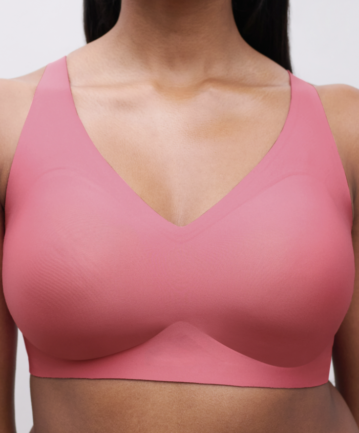 Bralette Chantelle - Softstretch Power Plunge - Rose - 0O2