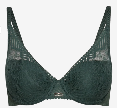 Soutien-gorge plongeant Chantelle - Origins - Vert - 00R