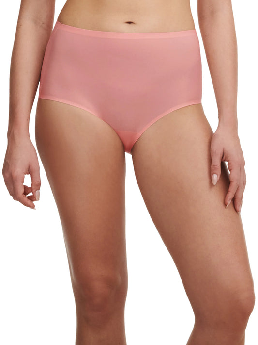 Culotte taille haute Chantelle - Softstretch - Pêche - 06V
