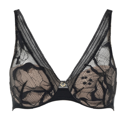 Soutien-gorge plongeant Chantelle - Lace-c11m - Noir - 011