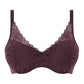 Hartvormige BH Chantelle EasyFeel - Floral Touch - Paars - 032