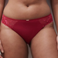 Culotte Chantelle - Fleurs - Rouge - B01