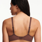 Soutien-gorge plongeant Chantelle - Fleurs - Marron - 0WF