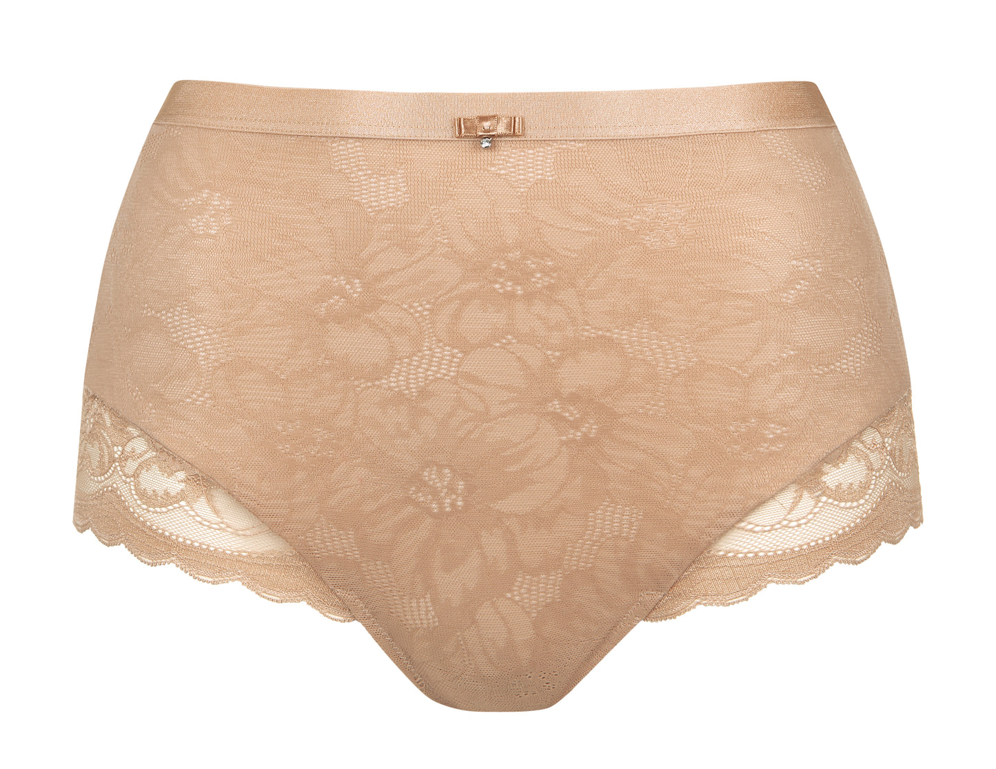 Culotte taille haute Lisca - Evelyn - Beige - SA