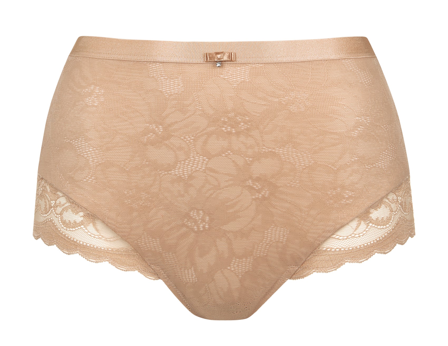 Culotte taille haute Lisca - Evelyn - Beige - SA