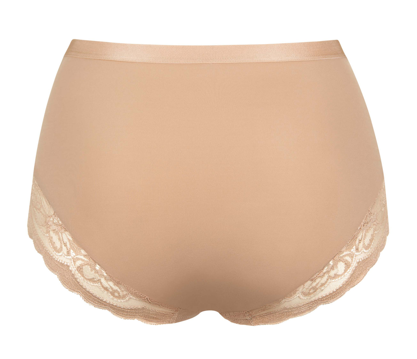 Culotte taille haute Lisca - Evelyn - Beige - SA