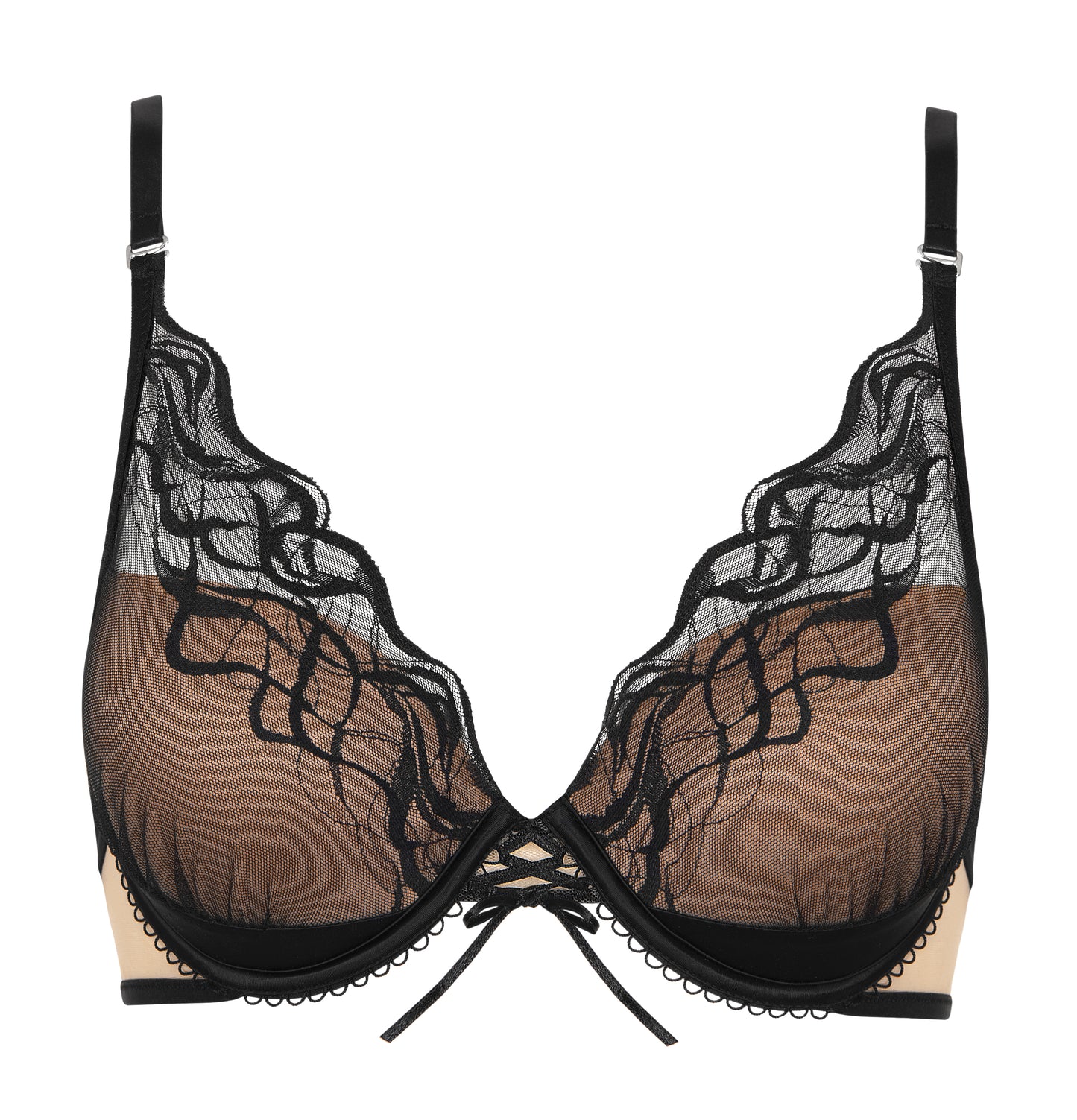 Soutien-gorge push-up Lisca - Dione - Noir - 02