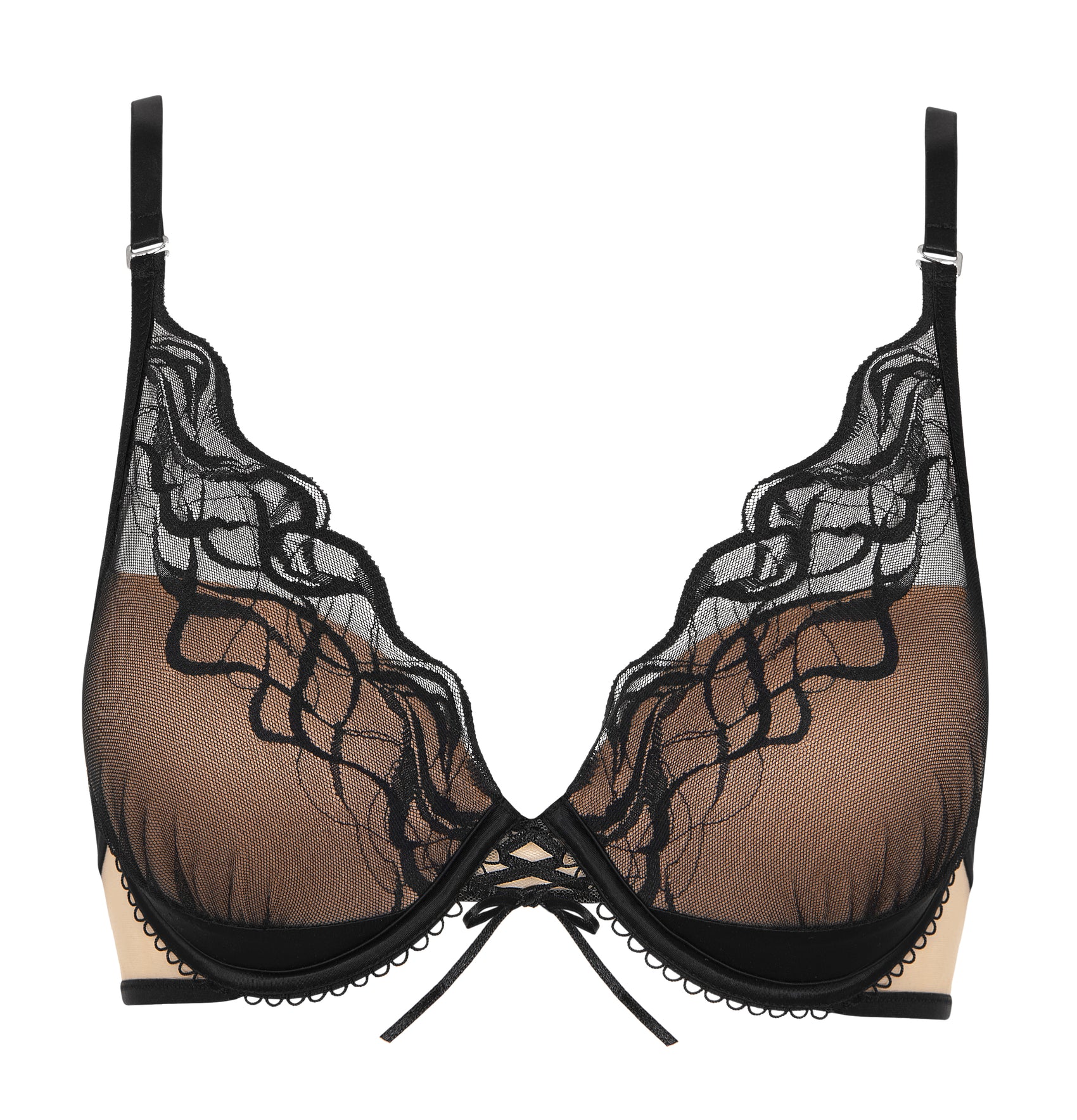Soutien-gorge push-up Lisca - Dione - Noir - 02