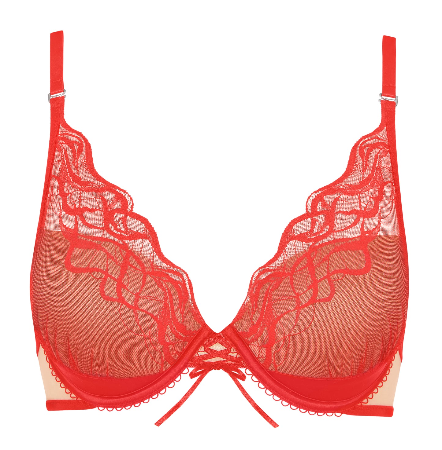 Soutien-gorge push-up Lisca - Dione - Orange - PA