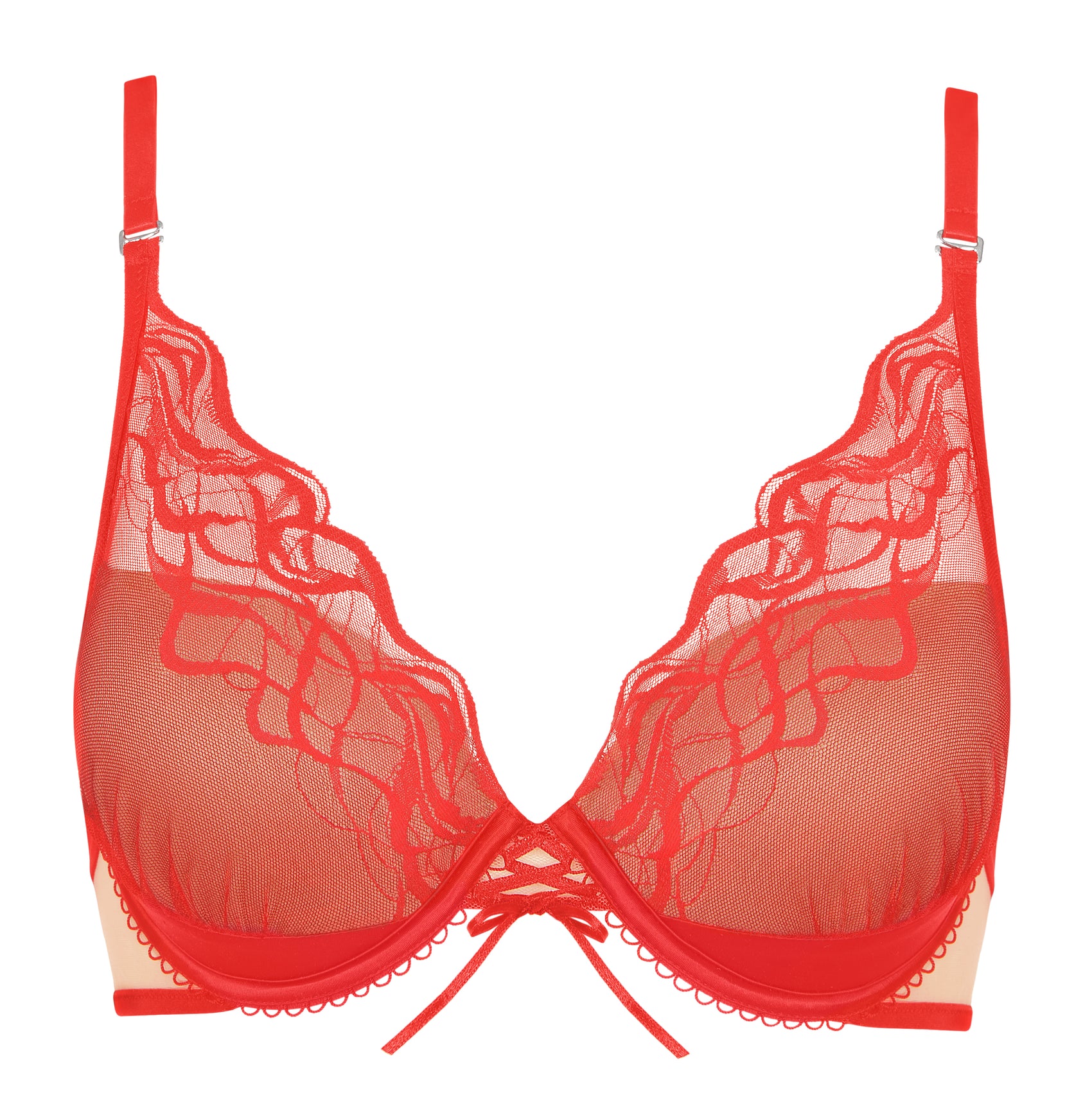 Soutien-gorge push-up Lisca - Dione - Orange - PA