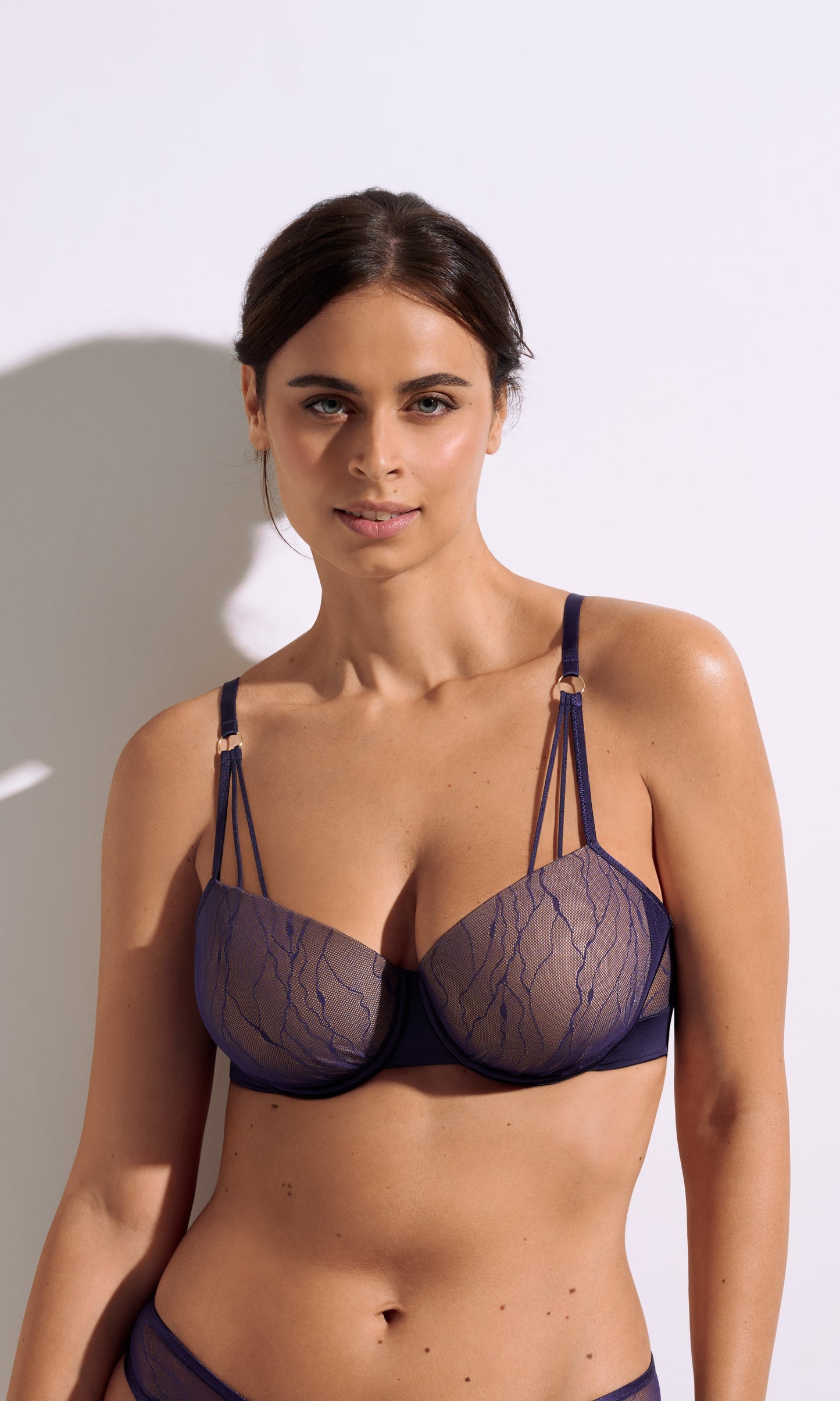 Soutien-gorge balconnet Lisca - Nightscape - Bleu - GV