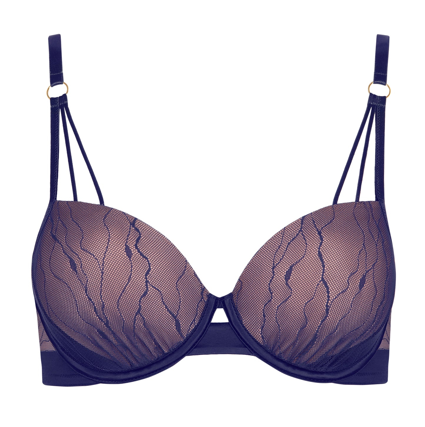 Soutien-gorge balconnet Lisca - Nightscape - Bleu - GV