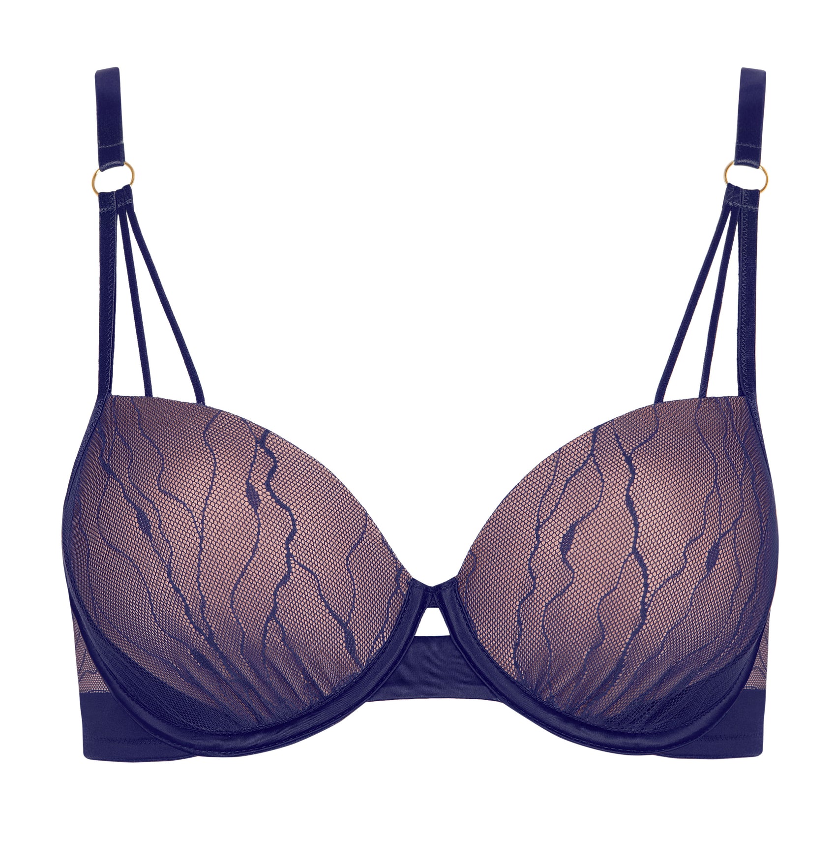 Soutien-gorge balconnet Lisca - Nightscape - Bleu - GV