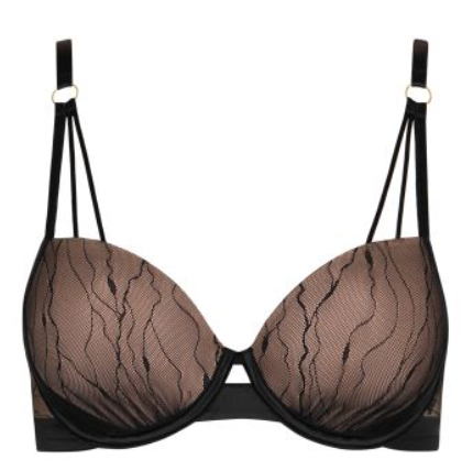 Soutien-gorge balconnet Lisca - Nightscape - Noir - 02