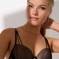 Soutien-gorge balconnet Lisca - Nightscape - Noir - 02