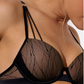 Soutien-gorge balconnet Lisca - Nightscape - Noir - 02