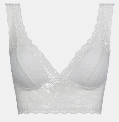 Bralette BH Chantelle EasyFeel - Floral Touch - Ivoor - 0LW