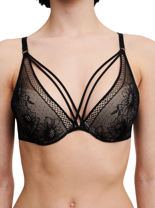 Soutien-gorge push-up Passionata - Rebecca - Noir - 011