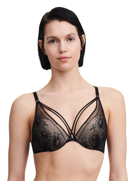 Soutien-gorge push-up Passionata - Rebecca - Noir - 011