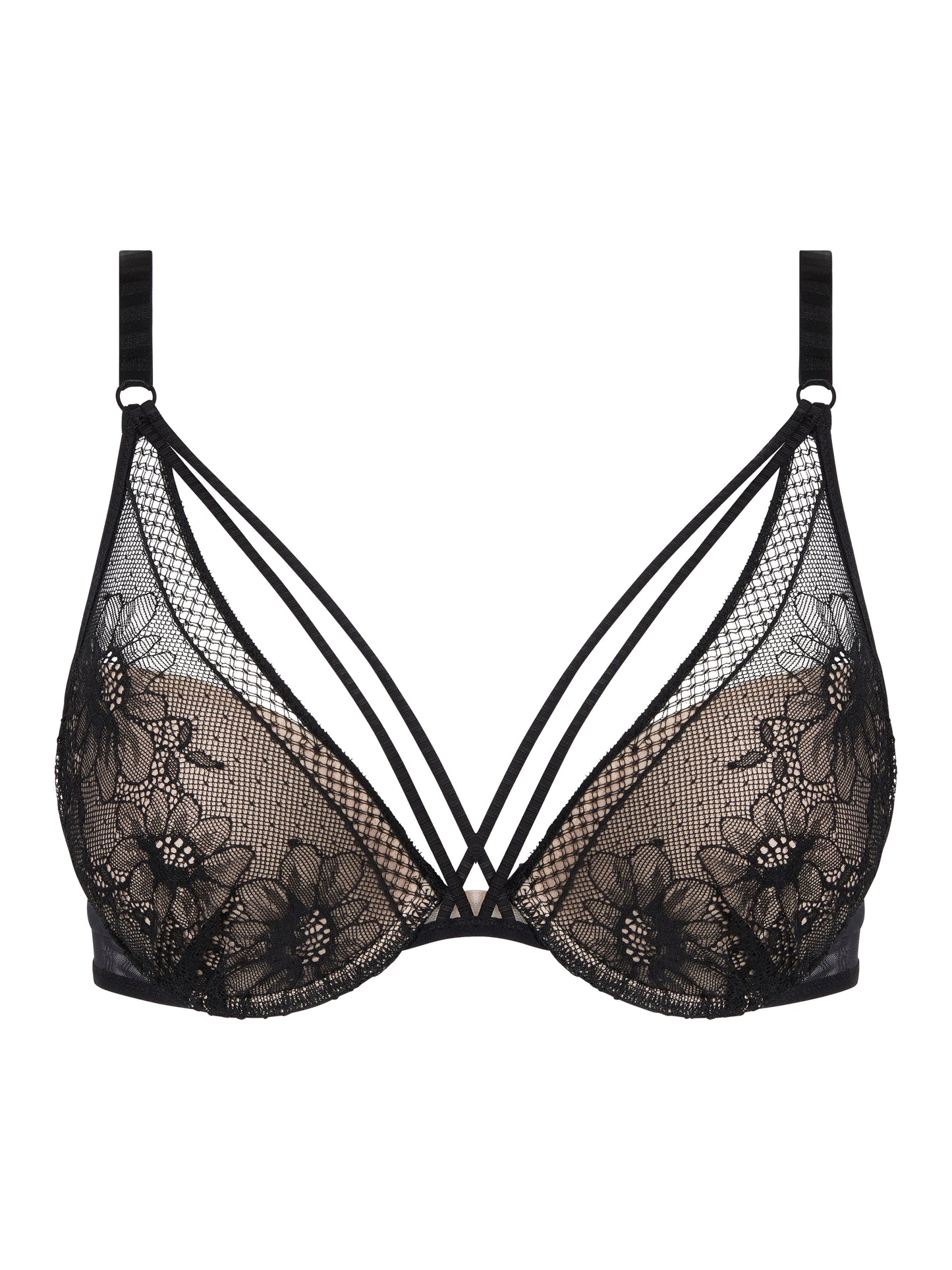 Soutien-gorge push-up Passionata - Rebecca - Noir - 011