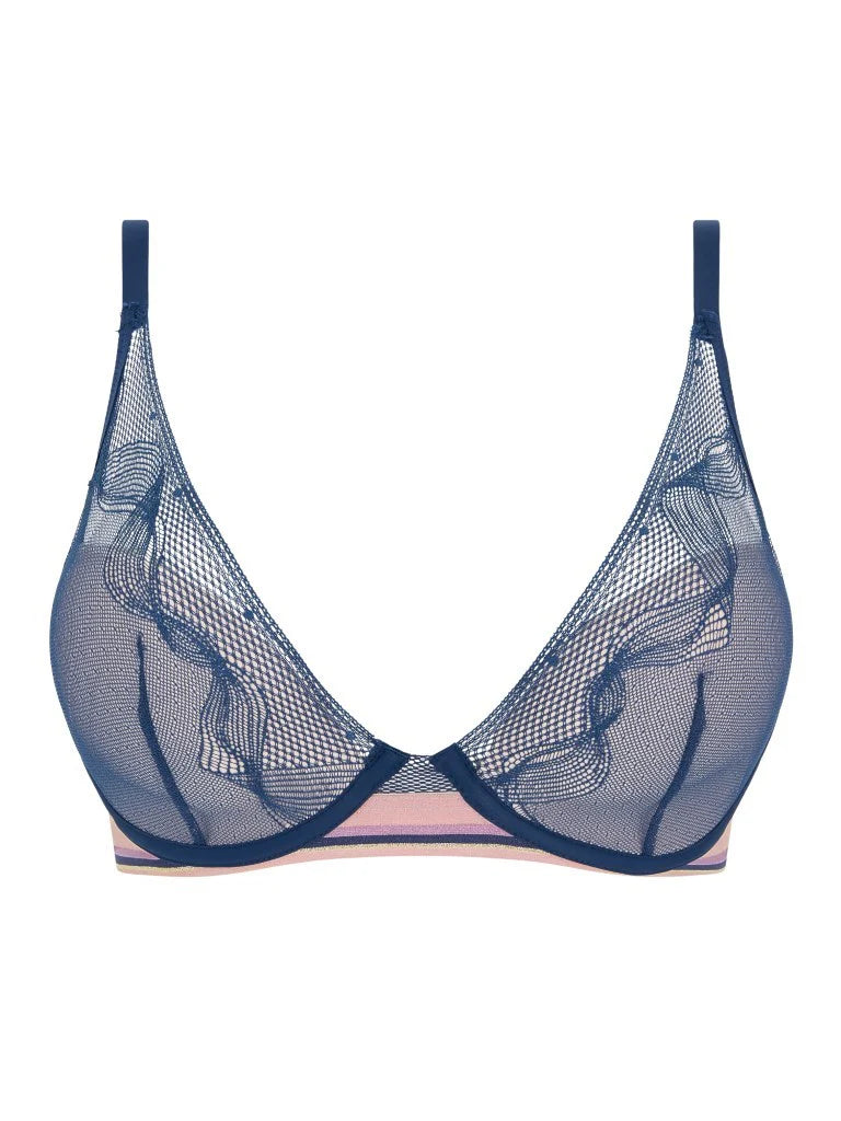 Plunge BH Passionata - Paola - Blauw - 0OE