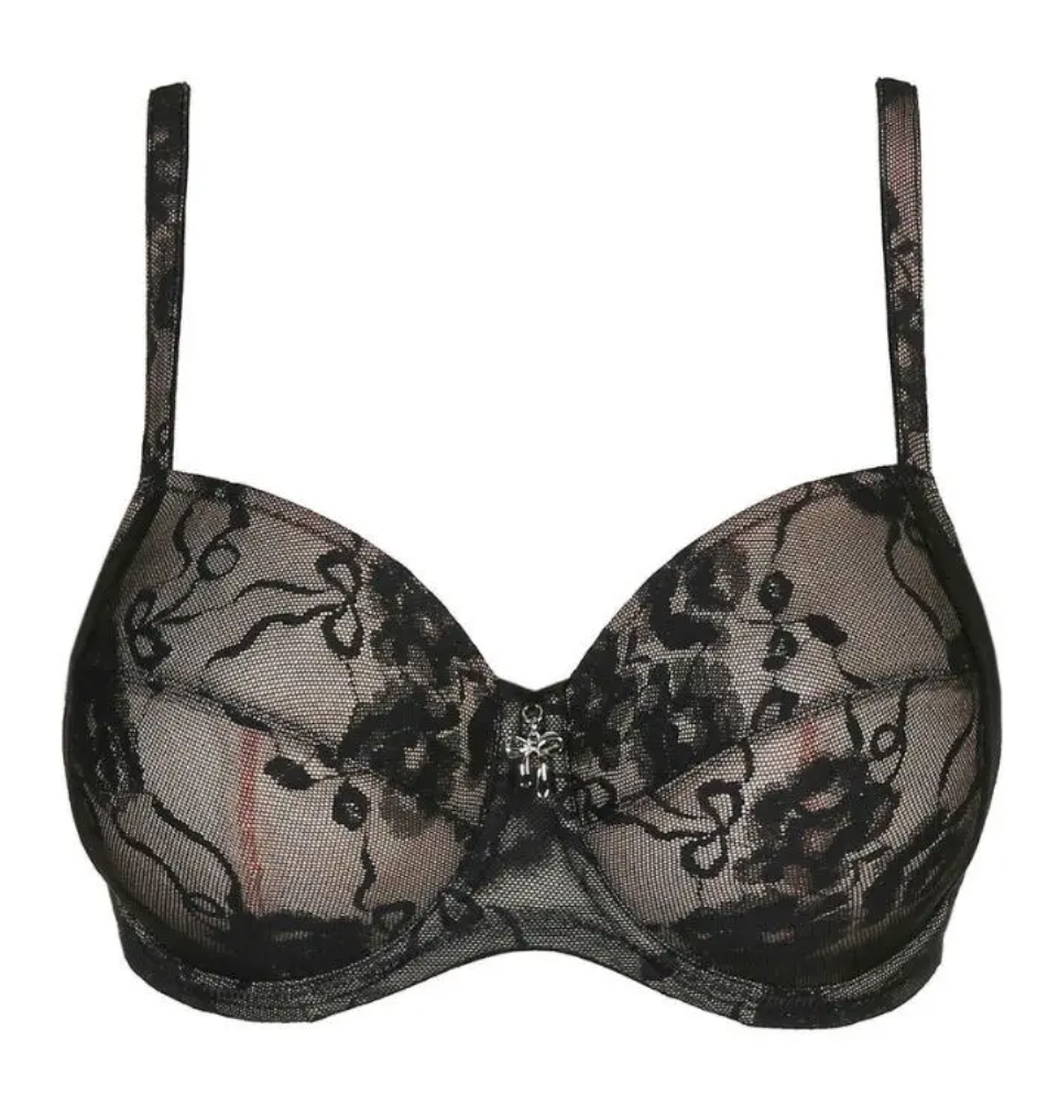 Soutien-gorge balconnet - PrimaDonna Twist - Take a Bow - Noir - BLK