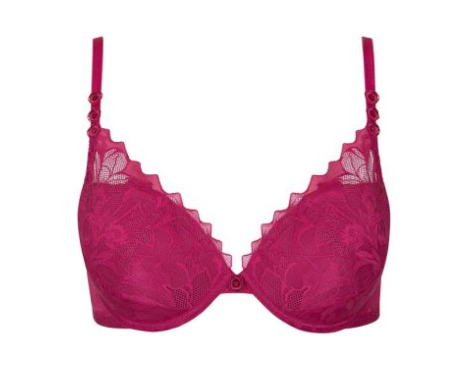 Soutien-gorge push-up - Lisca - Karin - Framboise - RY