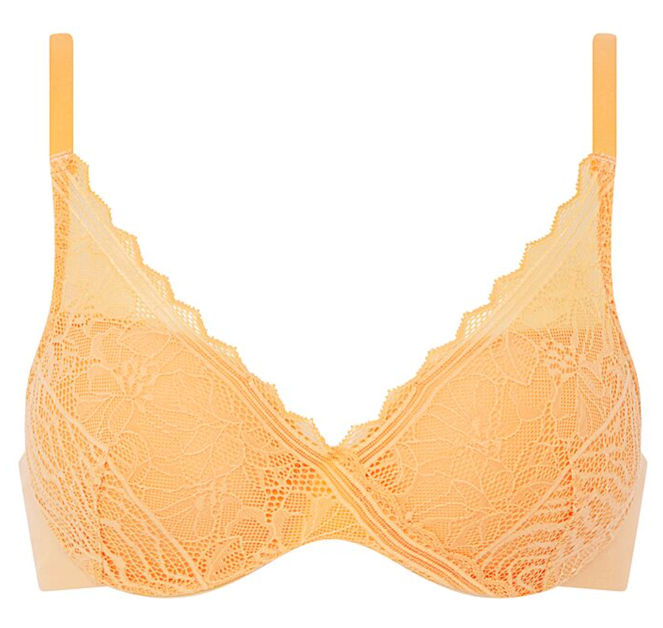 Soutien-gorge emboîtant - Femilet - Floral Touch - Jaune - 054