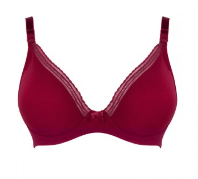 Soutien-gorge d'allaitement - Cachecoeur - Milk - Bordeaux - BOR