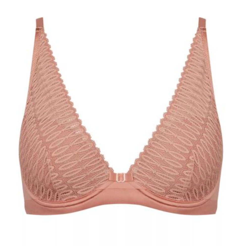 Soutien-gorge plongeant - Triumph - Aura Spotlight - Beige - 2R
