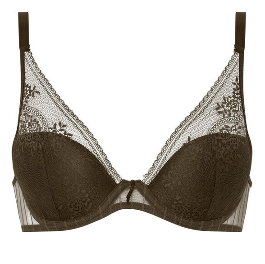 Soutien-gorge plongeant - Passionata - Maddie - Vert - 0F2