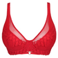 Soutien-gorge plongeant - PrimaDonna - Vya - Rouge - STK