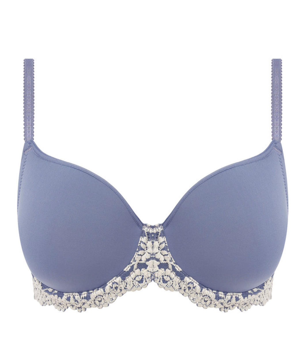 Hartvormige BH Wacoal - Embrace Lace - Blauw - 976