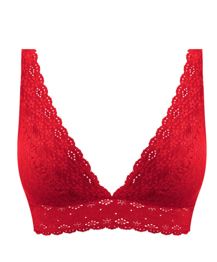 Bralette BH Wacoal - Halo Lace - Rood - 602