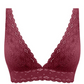 Bralette BH Wacoal - Halo Lace - Bordeaux - 593