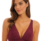Bralette BH Wacoal - Halo Lace - Bordeaux - 593