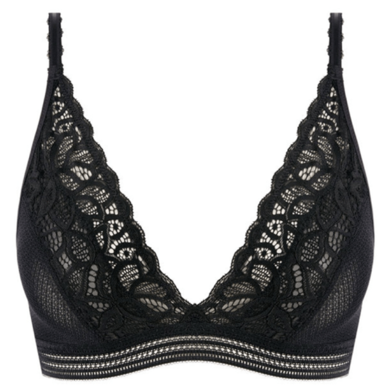 Bralette BH - Wacoal - Raffiné - Zwart - null