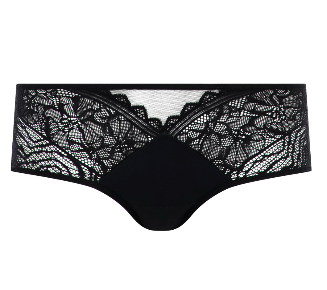 Hipster Chantelle EasyFeel - Floral Touch - Zwart - 011
