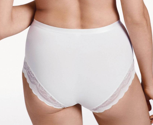 Culotte taille haute Lisca - Evelyn - Blanche - 01