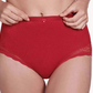 Culotte taille haute Lisca - Evelyn - Rouge - A1