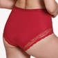 Culotte taille haute Lisca - Evelyn - Rouge - A1