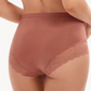 Culotte taille haute Lisca - Evelyn - Marron - 77