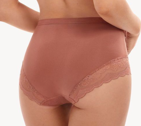 Culotte taille haute Lisca - Evelyn - Marron - 77