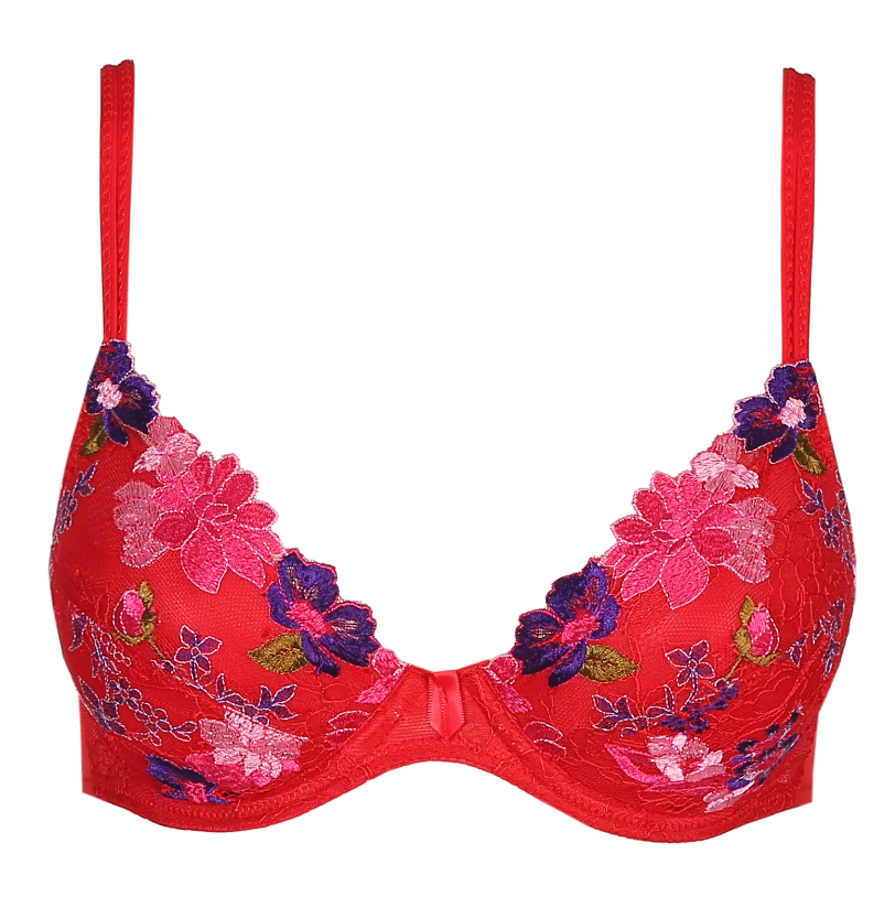 Soutien-gorge push-up - Marie Jo - Judith - Rouge - null