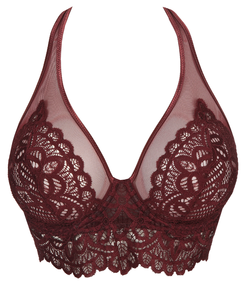 Soutien-gorge plongeant - PrimaDonna Twist - First Night - Bordeaux - MRL