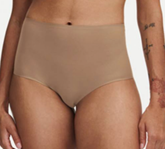 Culotte taille haute Chantelle - Softstretch - Marron - 040