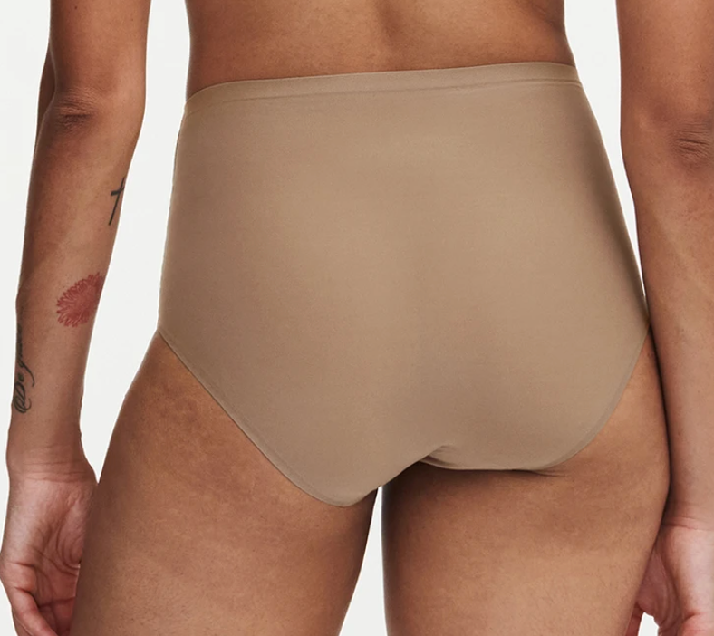 Culotte taille haute Chantelle - Softstretch - Marron - 040