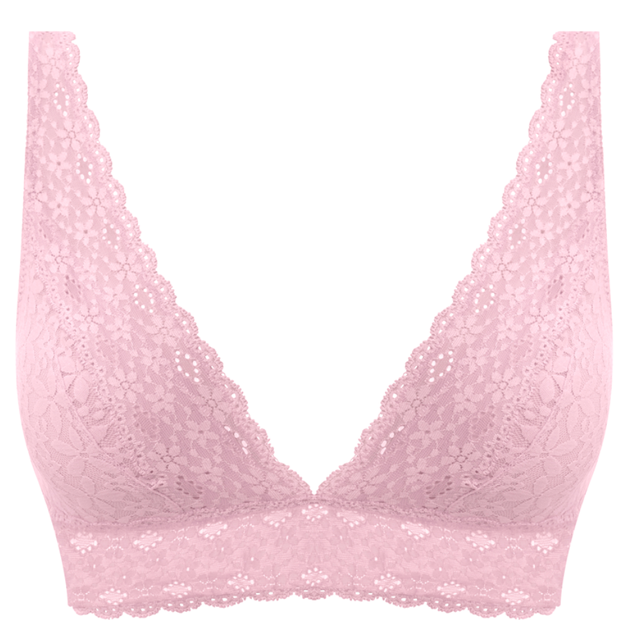Bralette BH Wacoal - Halo Lace - Rose - 521