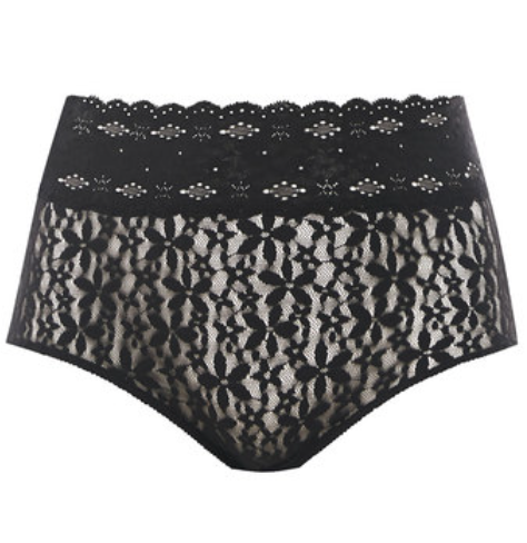Tailleslip Wacoal - Halo Lace - Zwart - BLK